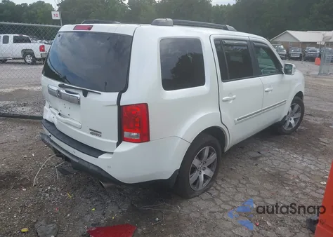 2014 Honda Pilot Touring from USA, damaged, VIN 5FNYF4H90EB053575